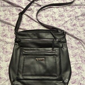 Stylish Black Crossbody Bag